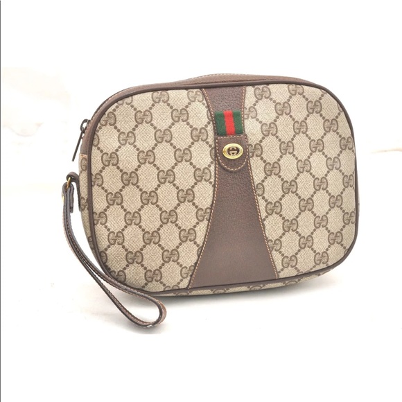 Gucci Handbags - Authentic GUCCI Sherry Line Clutch